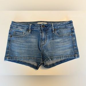 Bullhead Black Denim Jean Shorts
